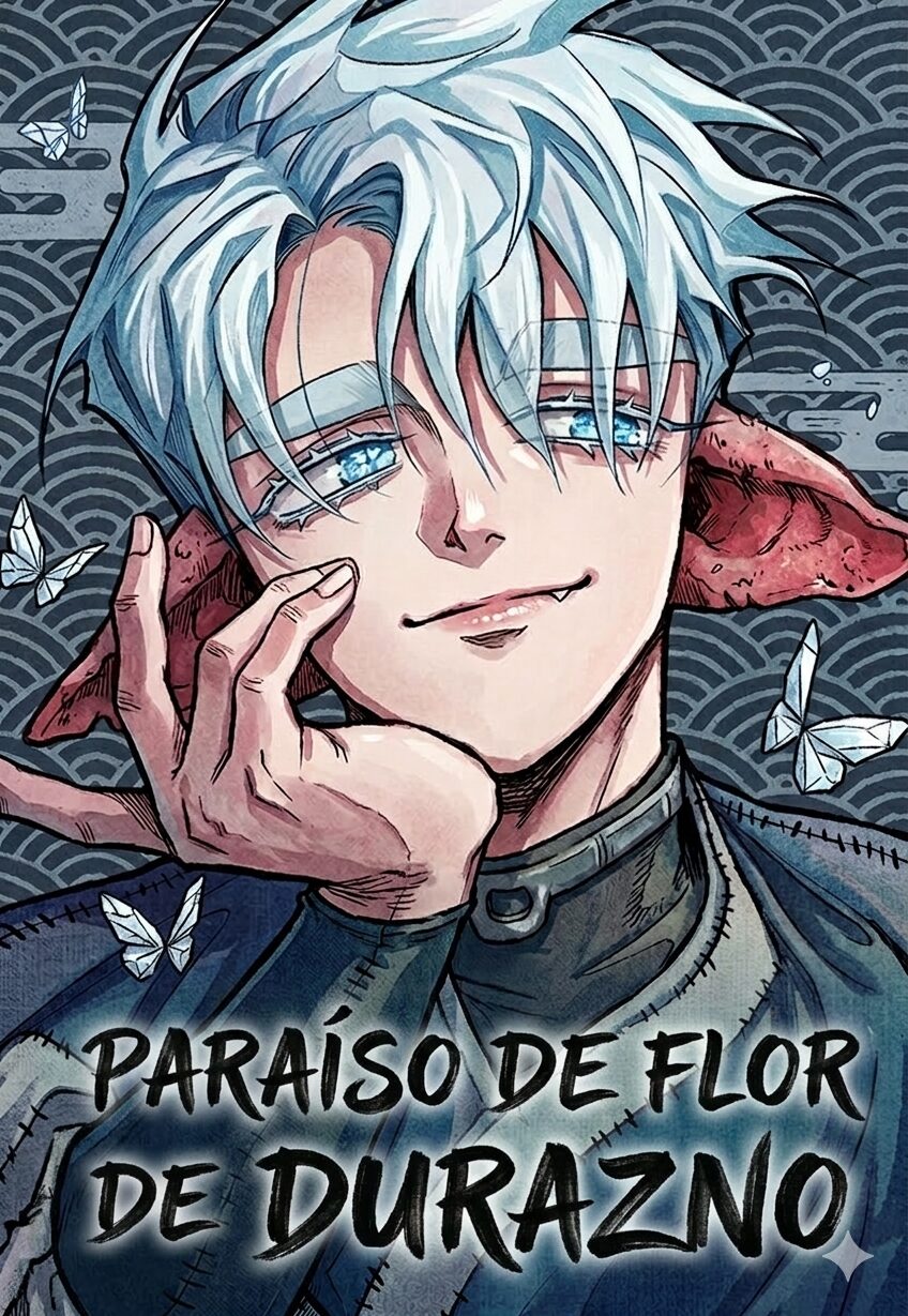 Paraíso de la flor del durazno